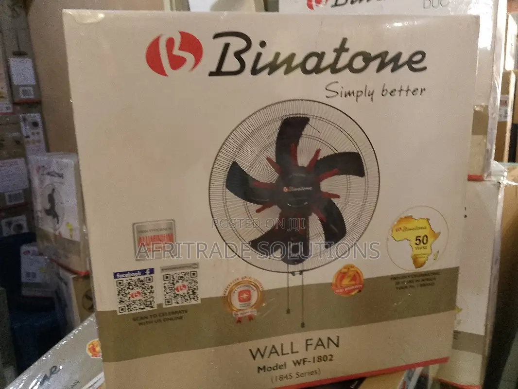 Incomparable Binatone 18" Industrial Wall Fan