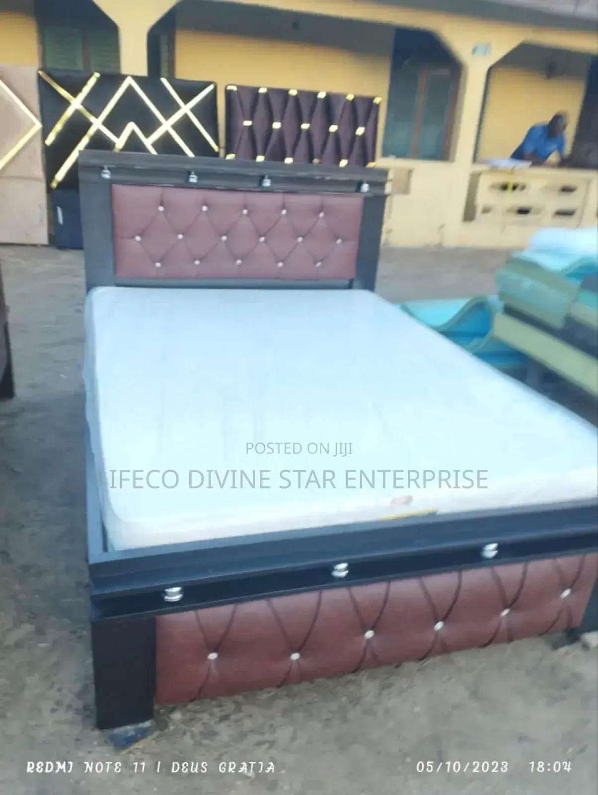 4x6 Bed and Mattress