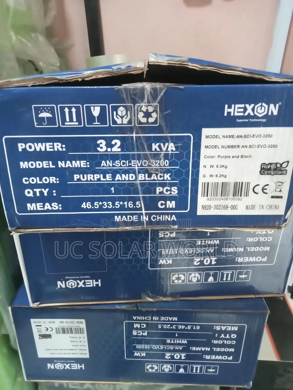 Hexon 3.2kva Hybrid Solar Inverter