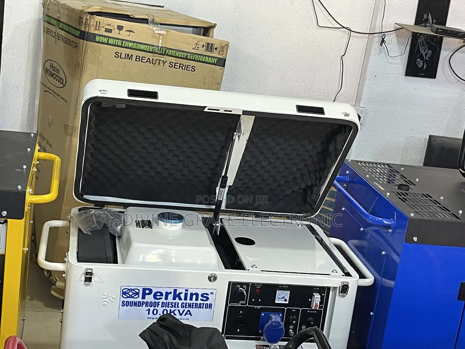 10kva Perkins Soundproof Diesel Generator
