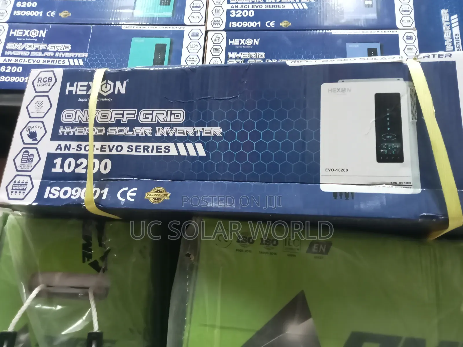 Hexon 10.2kva Hybrid Solar Inverter