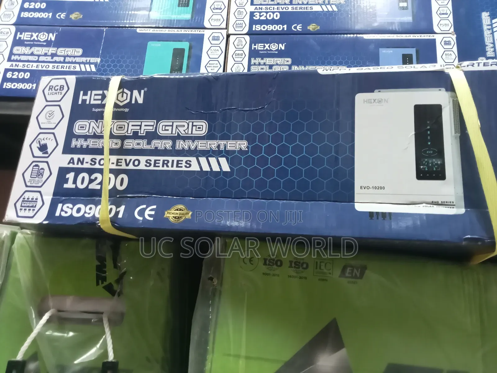 Hexon 10.2kva Hybrid Solar Inverter