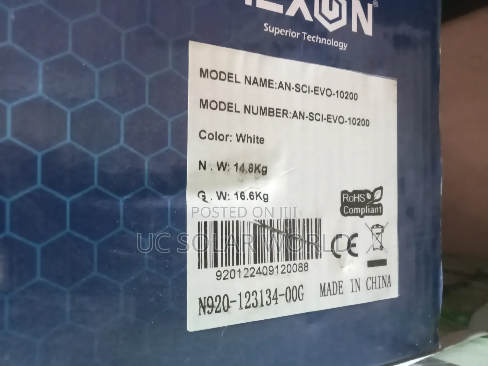 Hexon 10.2kva Hybrid Solar Inverter