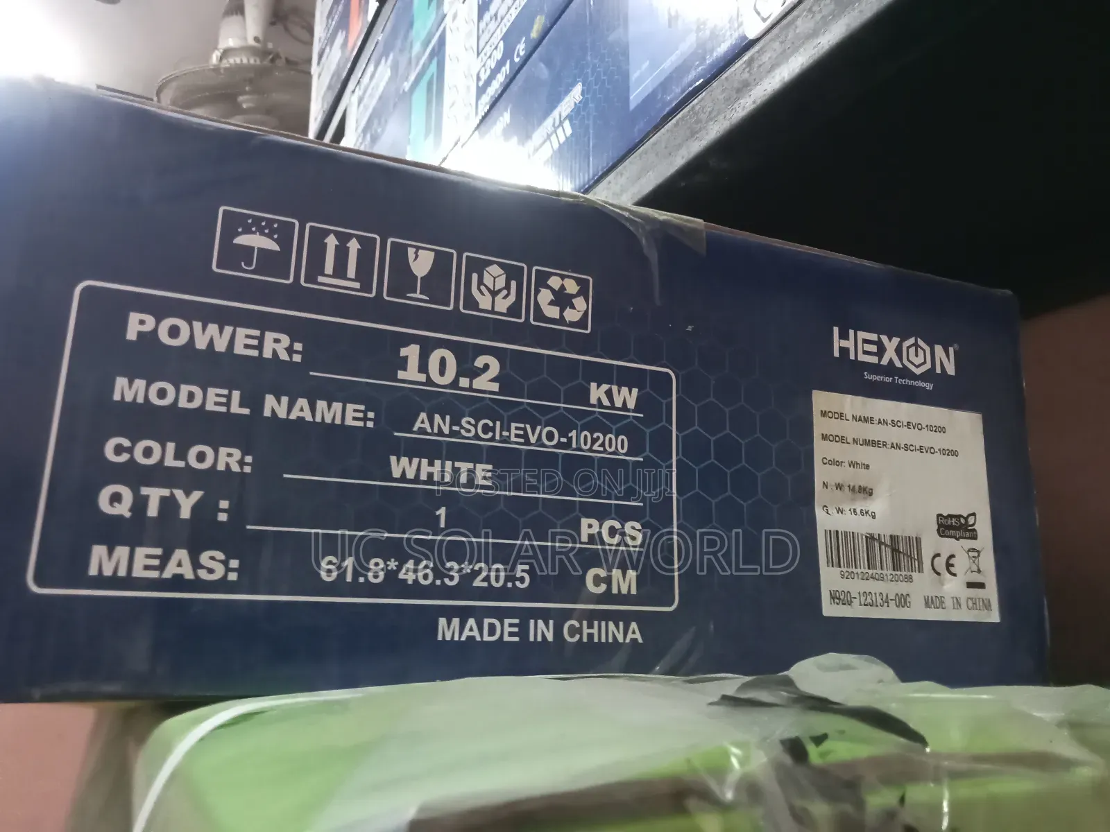 Hexon 10.2kva Hybrid Solar Inverter