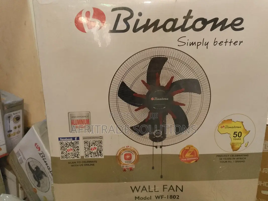 Incomparable Industrial Binatone 18" Wall Fan