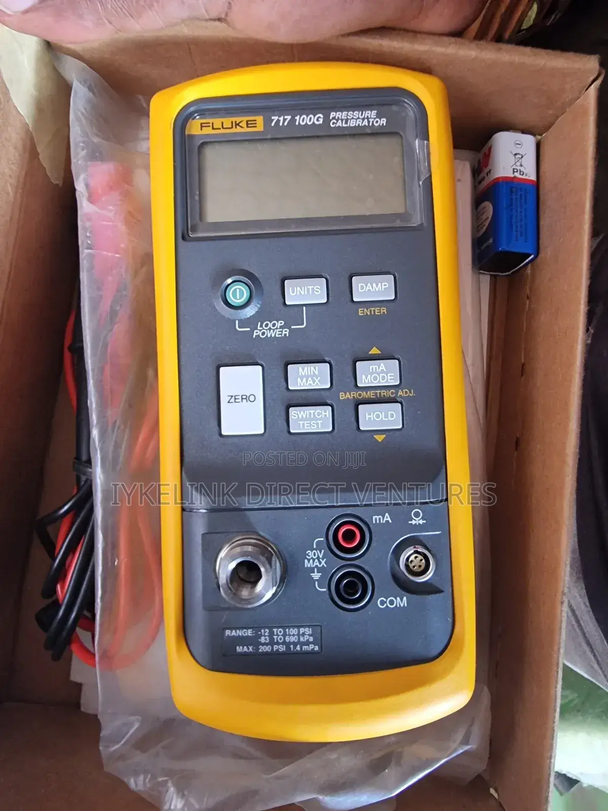 Fluke 717 100g Pressure Calibrator