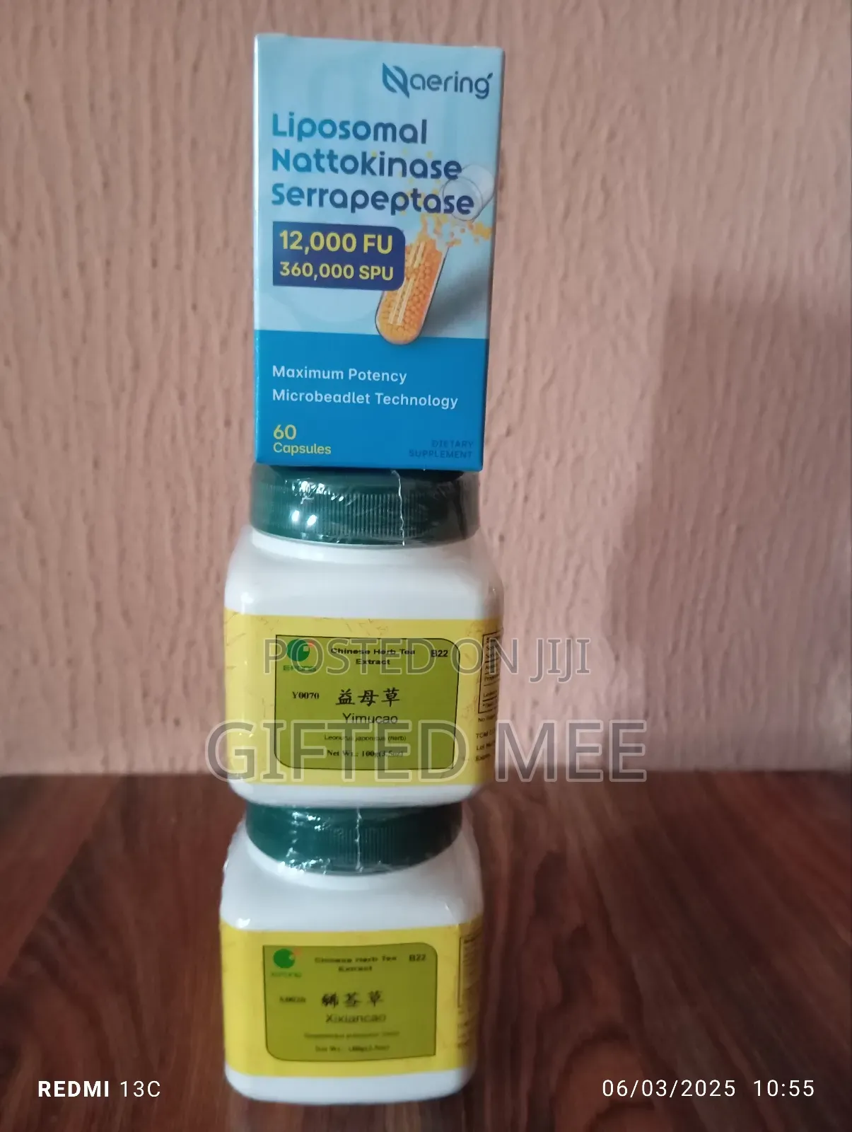 Serrapeptase and Chinese Teas for Unblocking of Tubes
