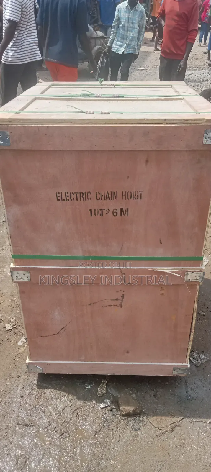 Electric Chain Hoist 10t by 6miters Complete With Troyell
