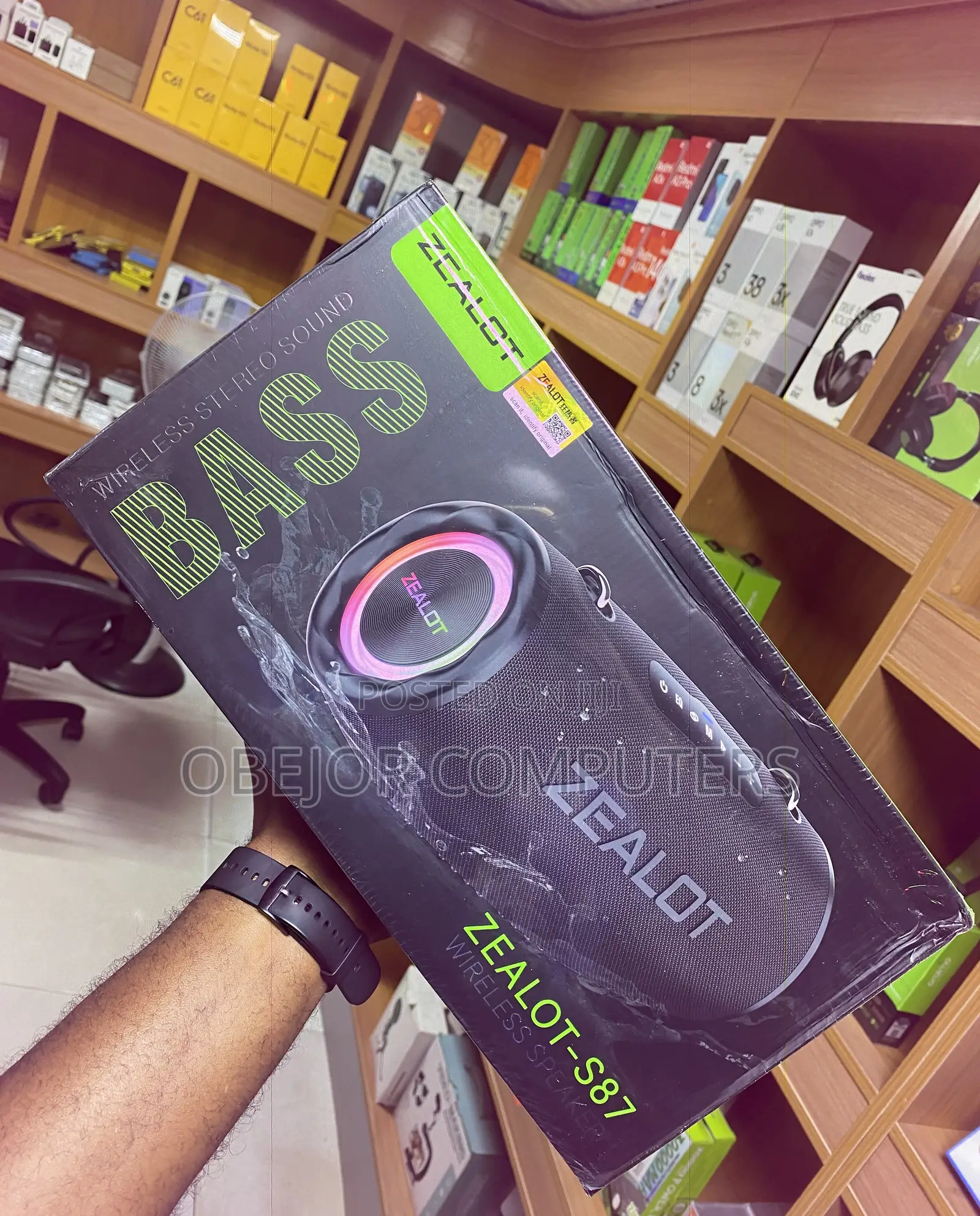 Zealot S87 Bluetooth Party Speaker High Powerful Subwoofer