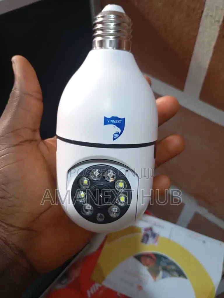 Bulb Camera (Rotates 360°)
