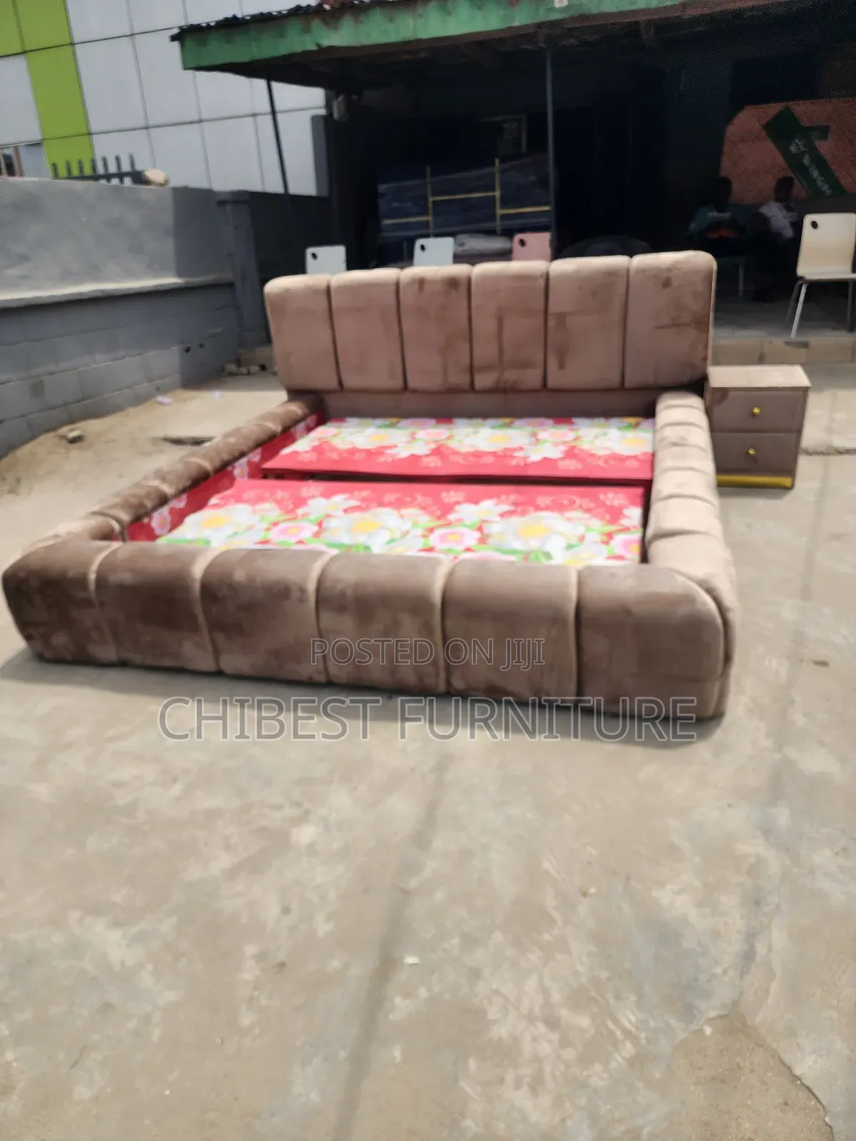 Brand New Padded 7by6 Bed Frame