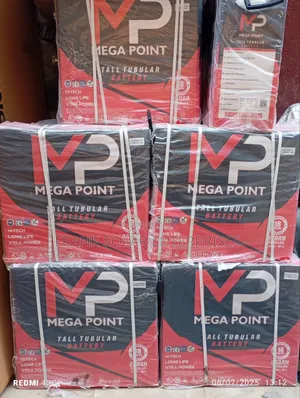 Mega Point Solar Tubular Battery 12v 240ahms