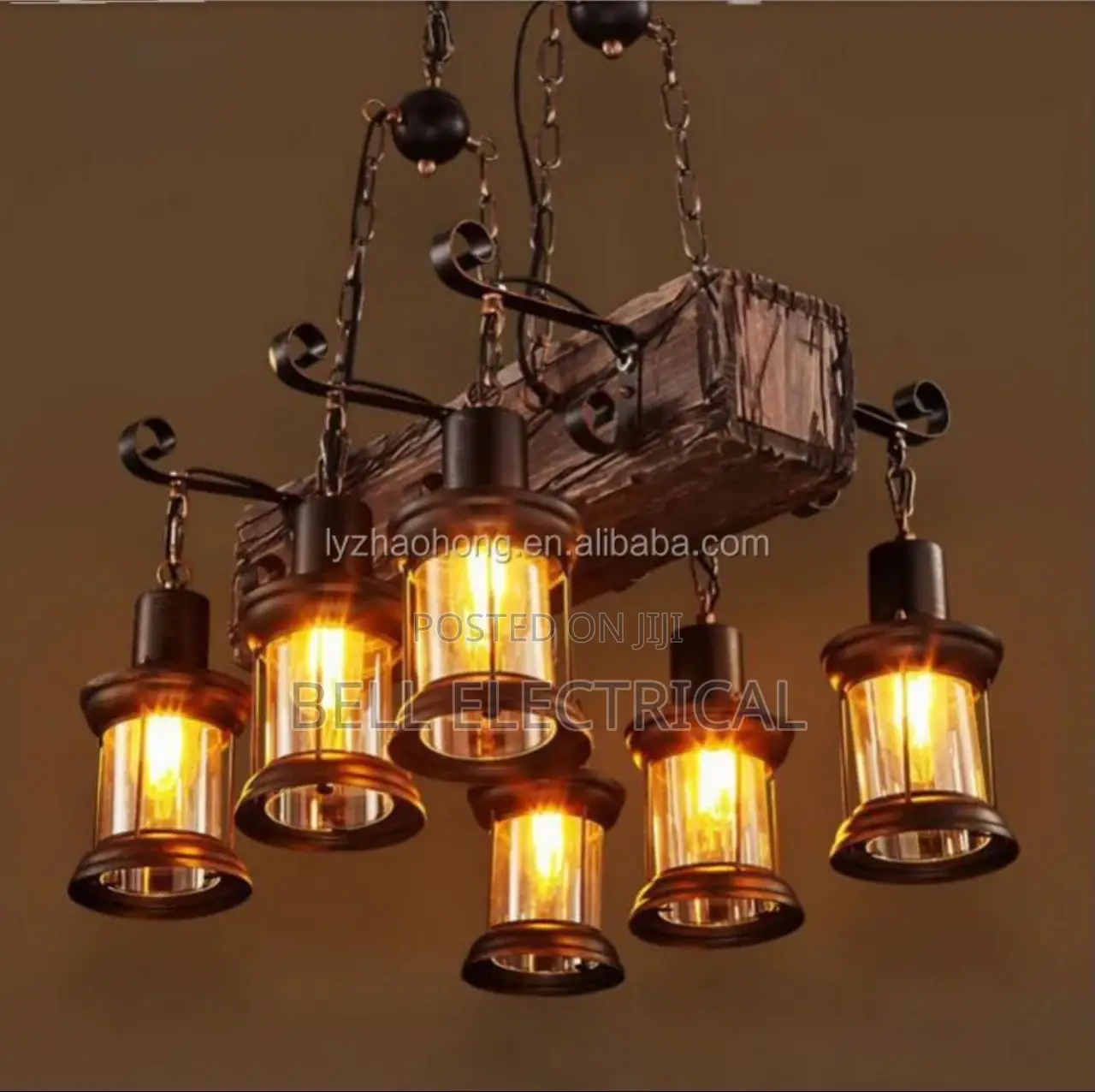 Vintage Industrial Chandelier