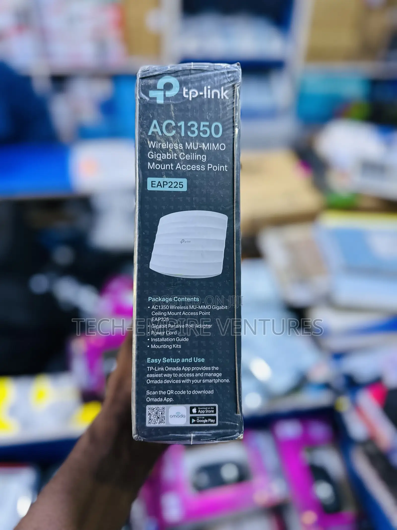 Tp-Link Eap225 Ac1350 Wireless Db Mount Point