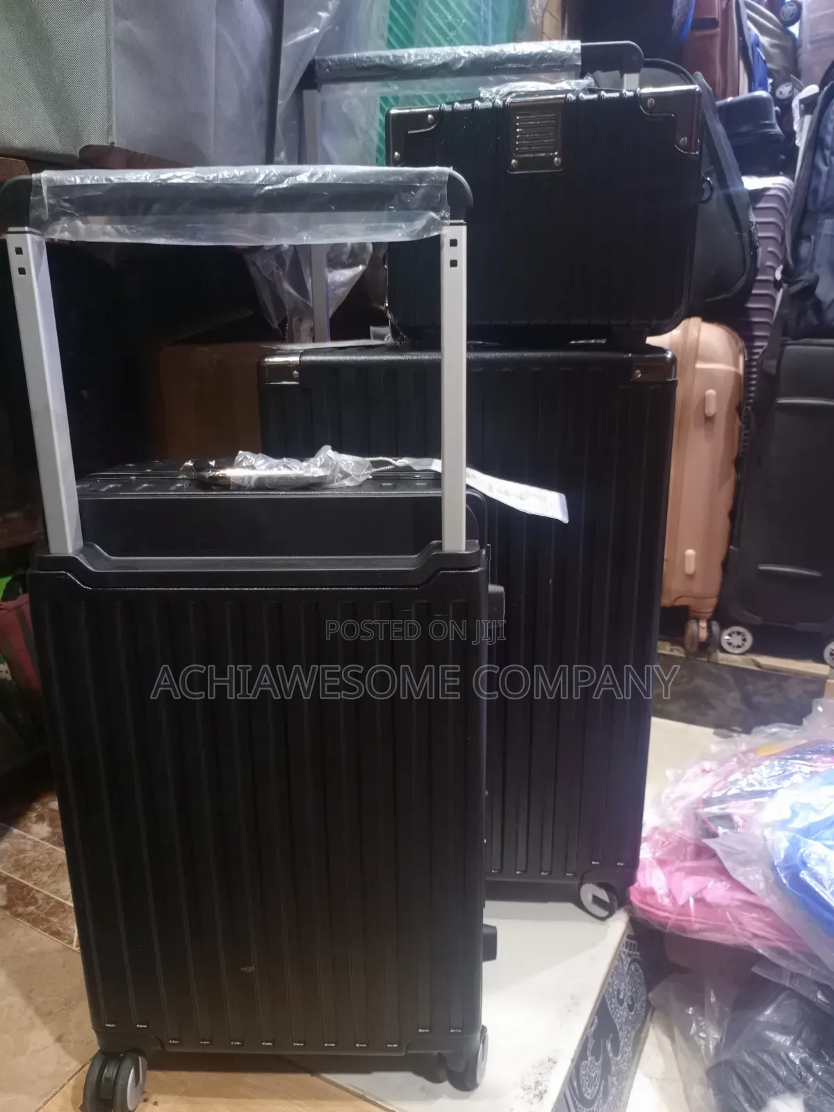 Set of 3 Aluminum Frame Box