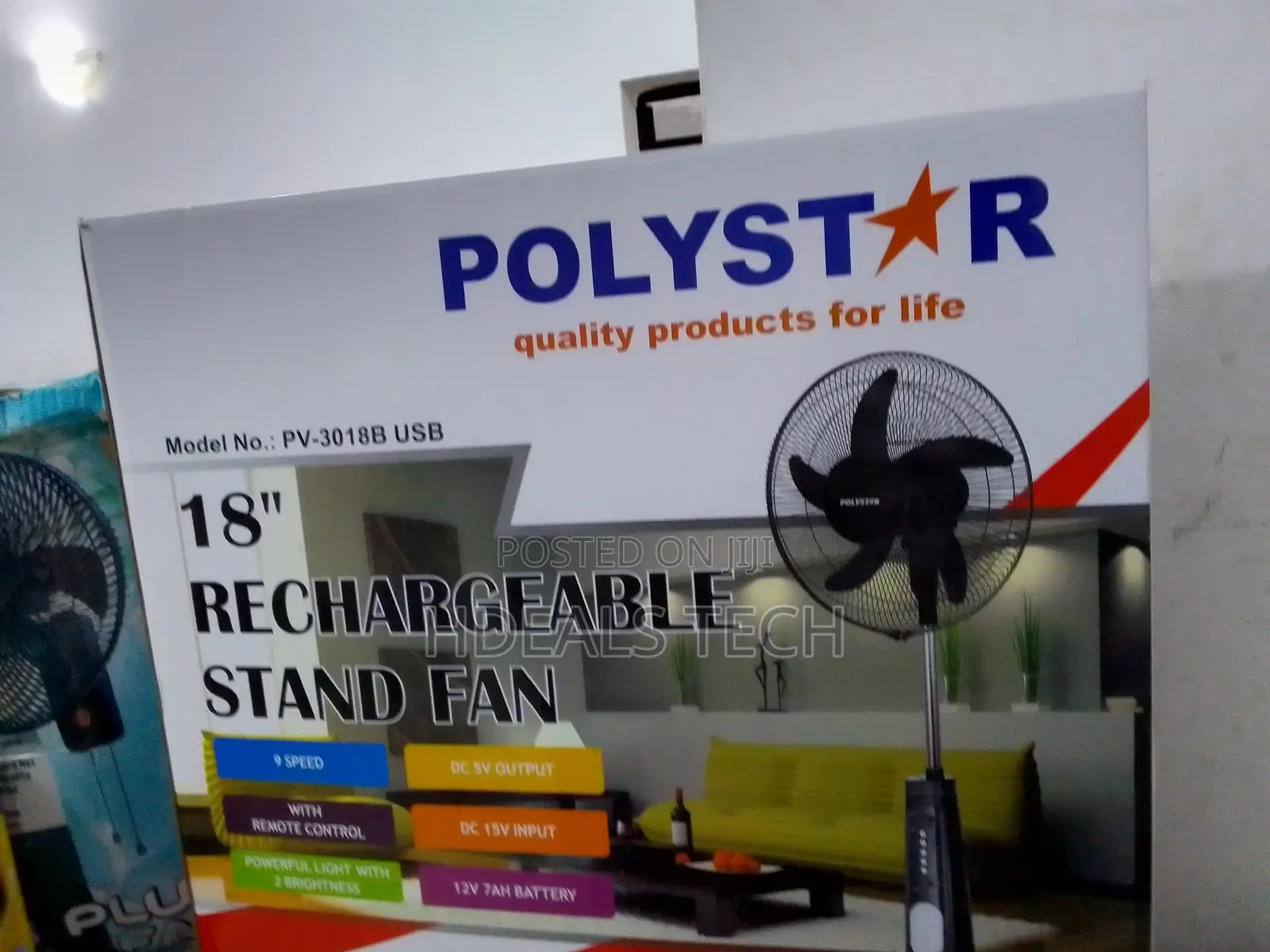 Best Bargain- Polystar 18inches Rechargeable