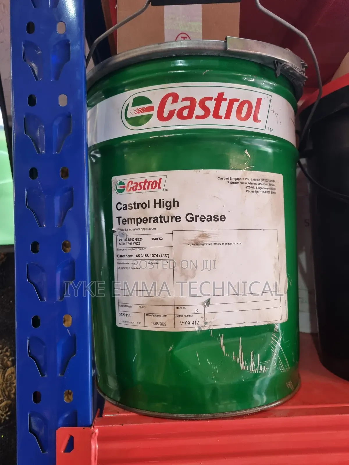 Castrol High Temperature Grease - 18kg
