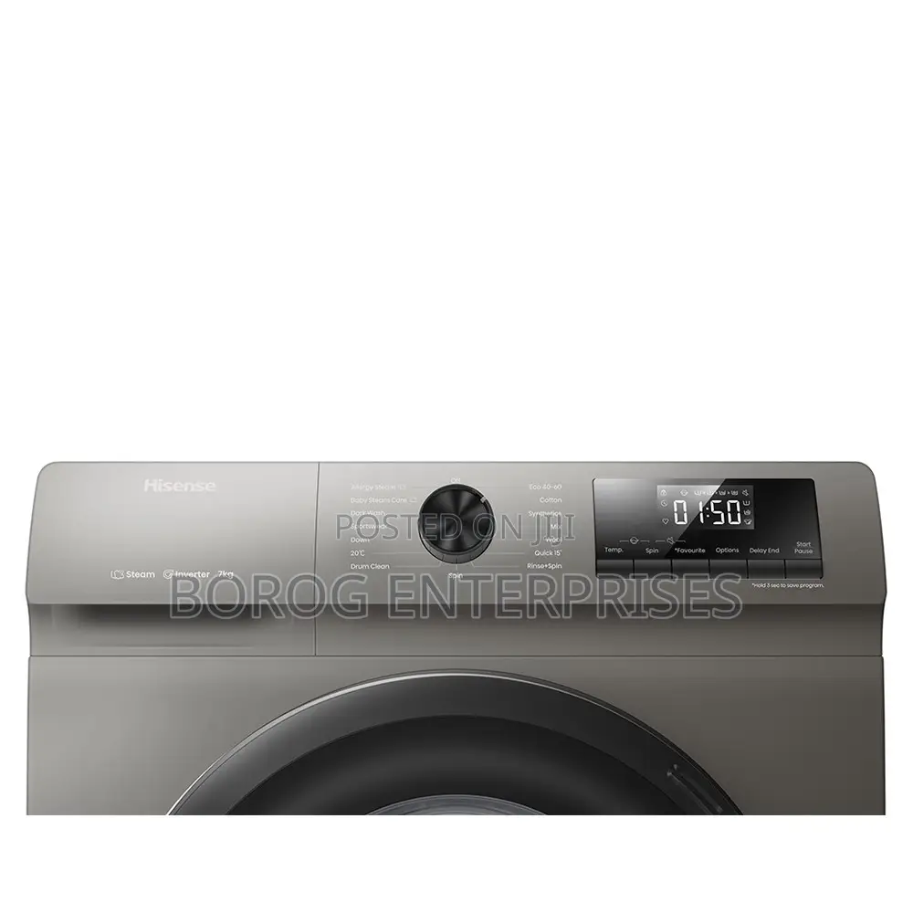 Hisense 7kg Front Load Washing Machine-Wfqp7012t