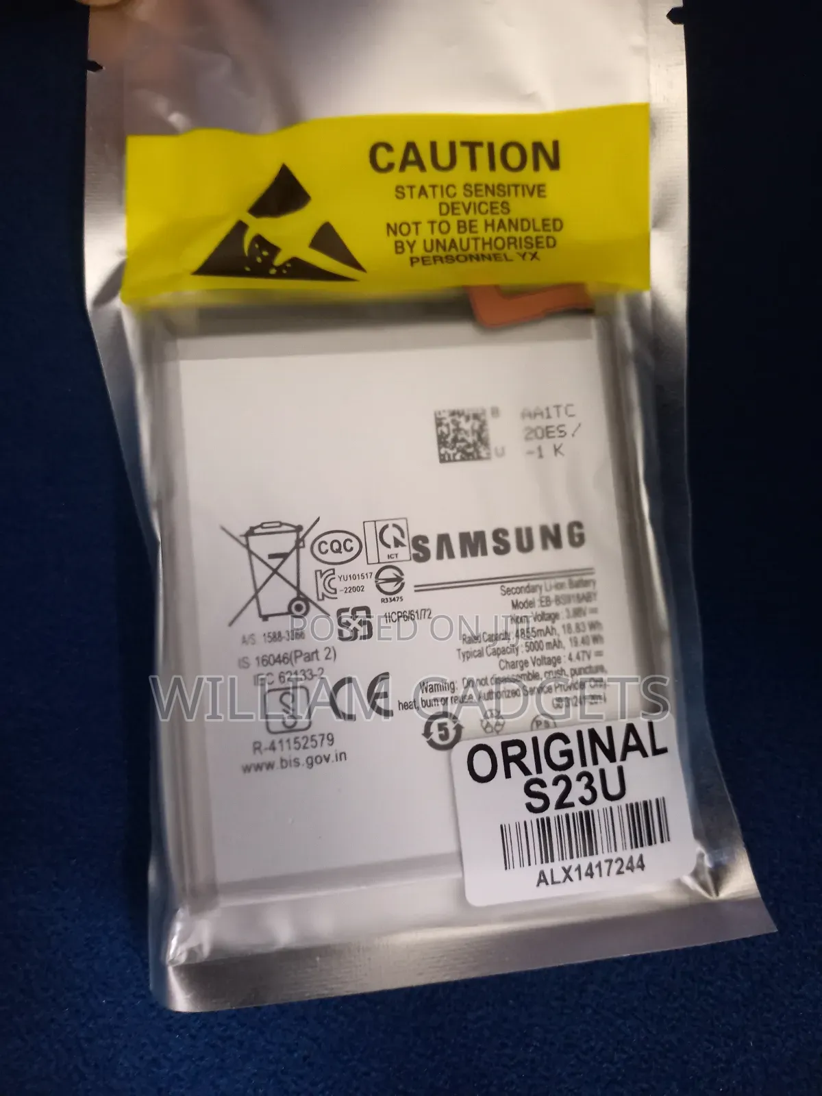 Samsung Galaxy S23 Ultra Original Battery