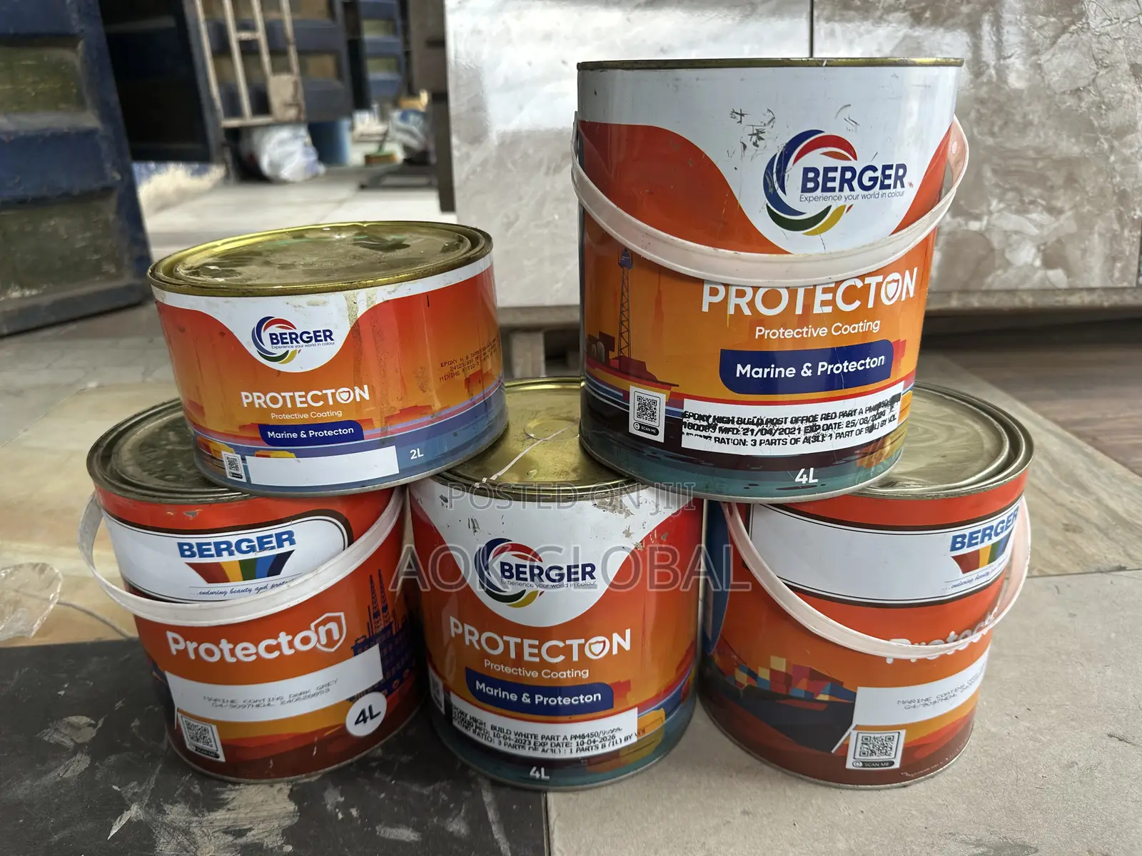 Epoxy Floor Paint (Berger)
