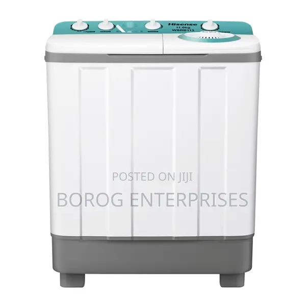 Hisense 11kg Top Load Twin Tub Washing Machine-Wm113-WSRB