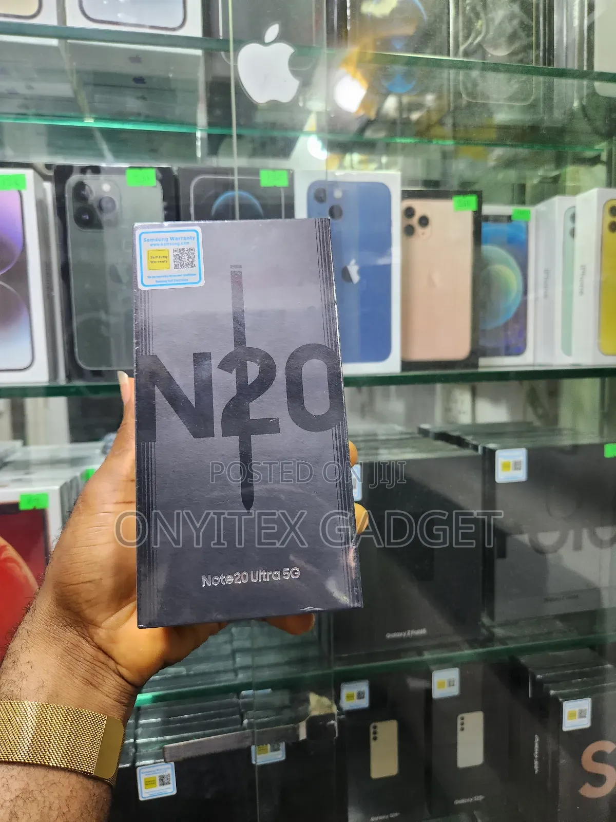 New Samsung Galaxy Note 20 Ultra 5G 512 GB Gold