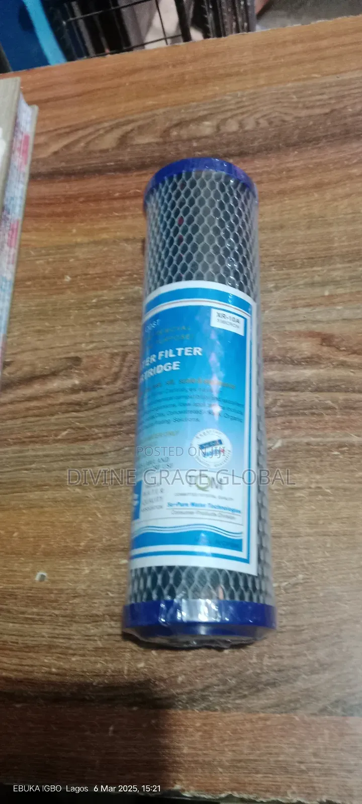 Water Filter Cartridge 5 Micron