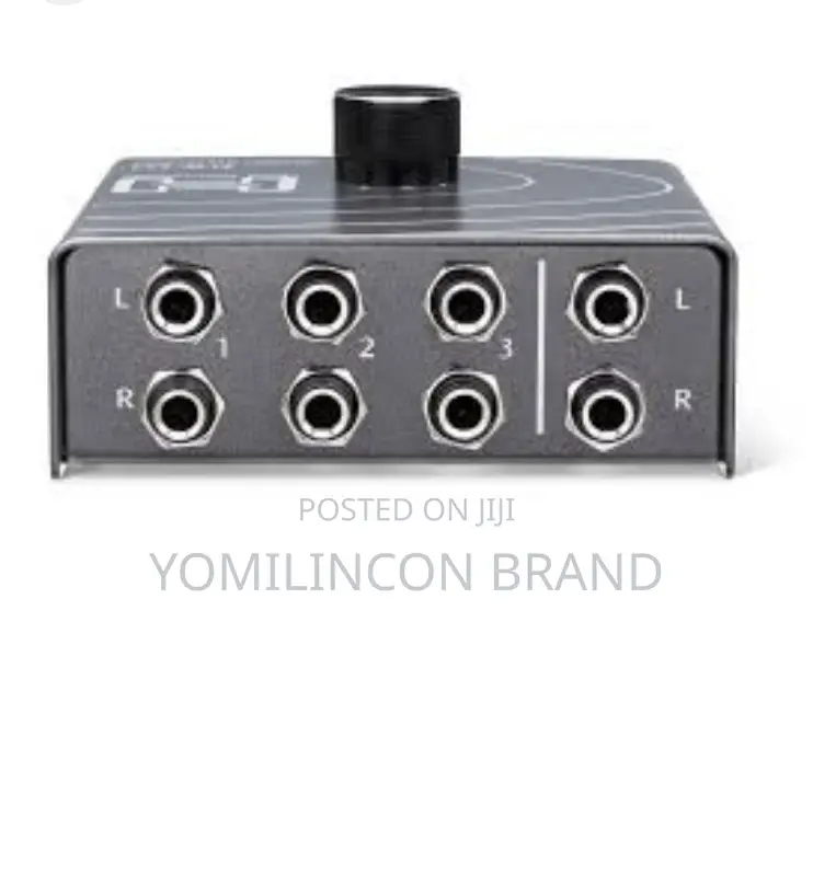Hosatech SLW-333 Audio Switcher 1/4 in TRS to 3 X 1/4 in TRS