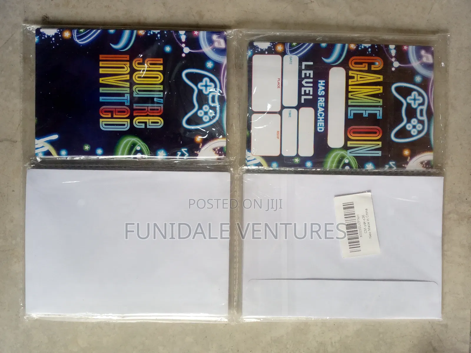 Kids 20 Pack Party Invite