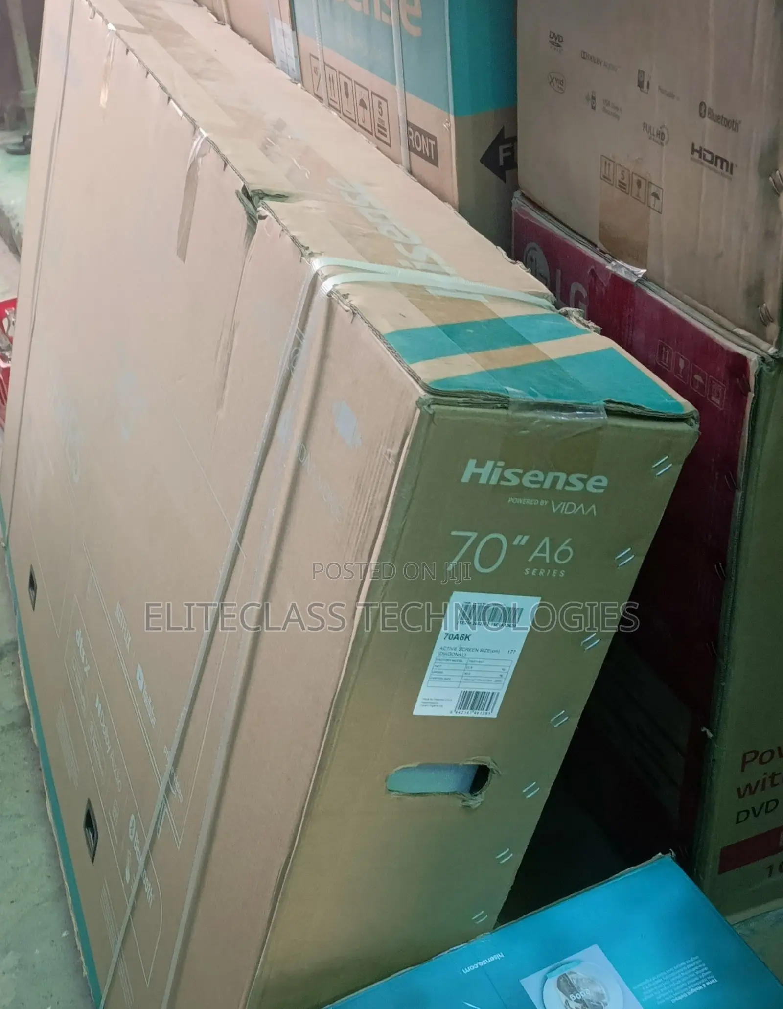 Standard Hisense Smart 70 Inches Tv (Vidaa)