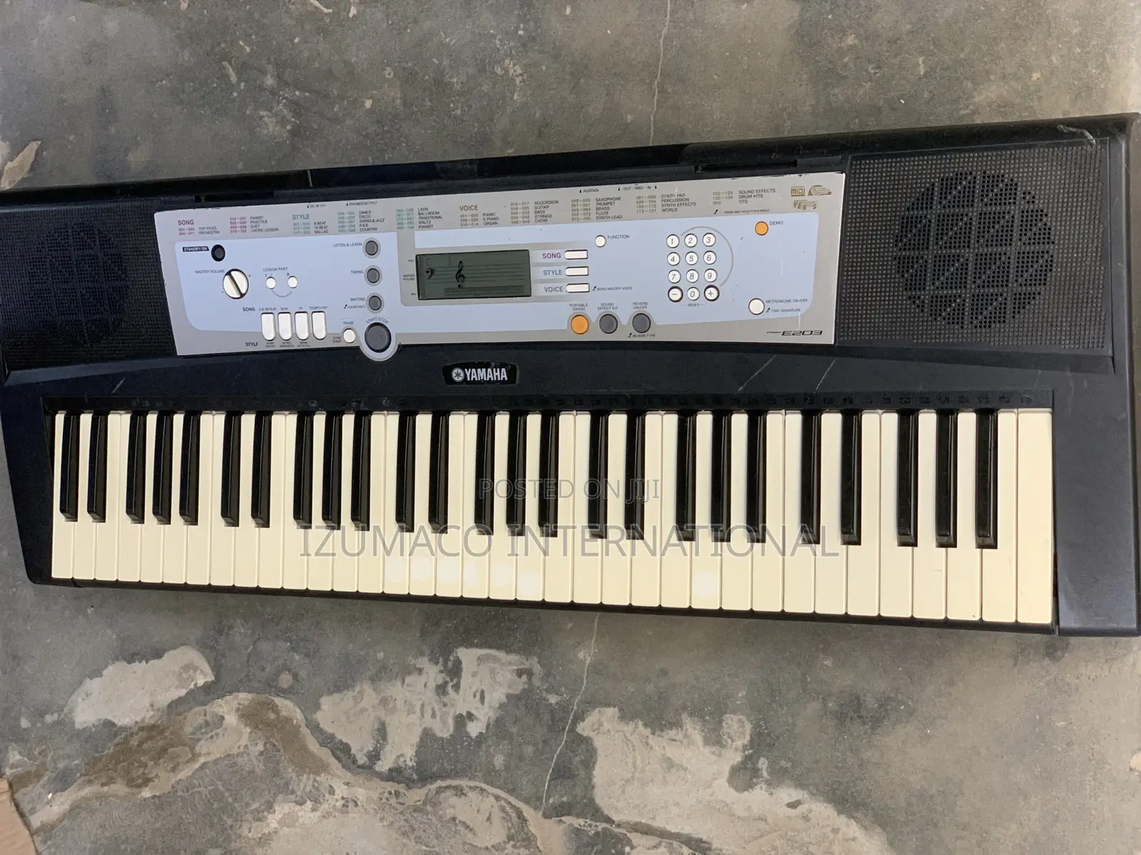 PSR-E203- 5-Octave Durable Yamaha Keyboard
