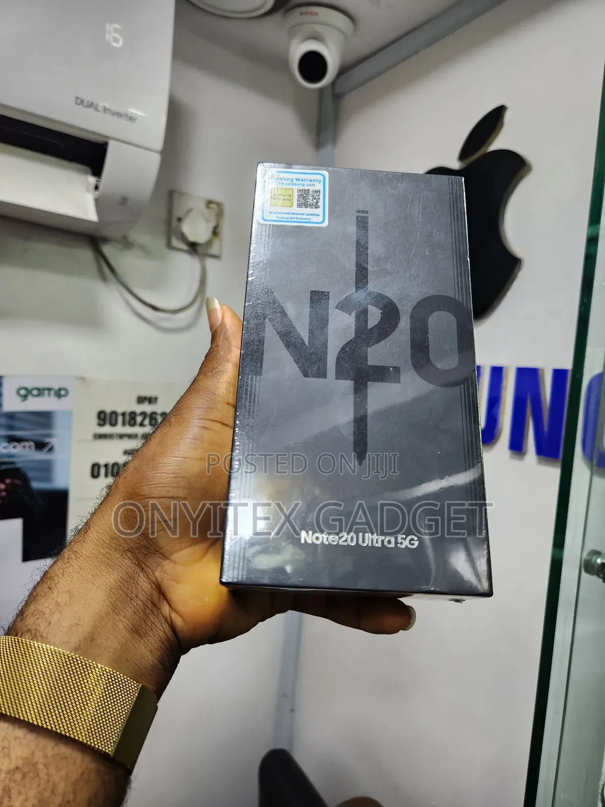 New Samsung Galaxy Note 20 Ultra 5G 512 GB Gold