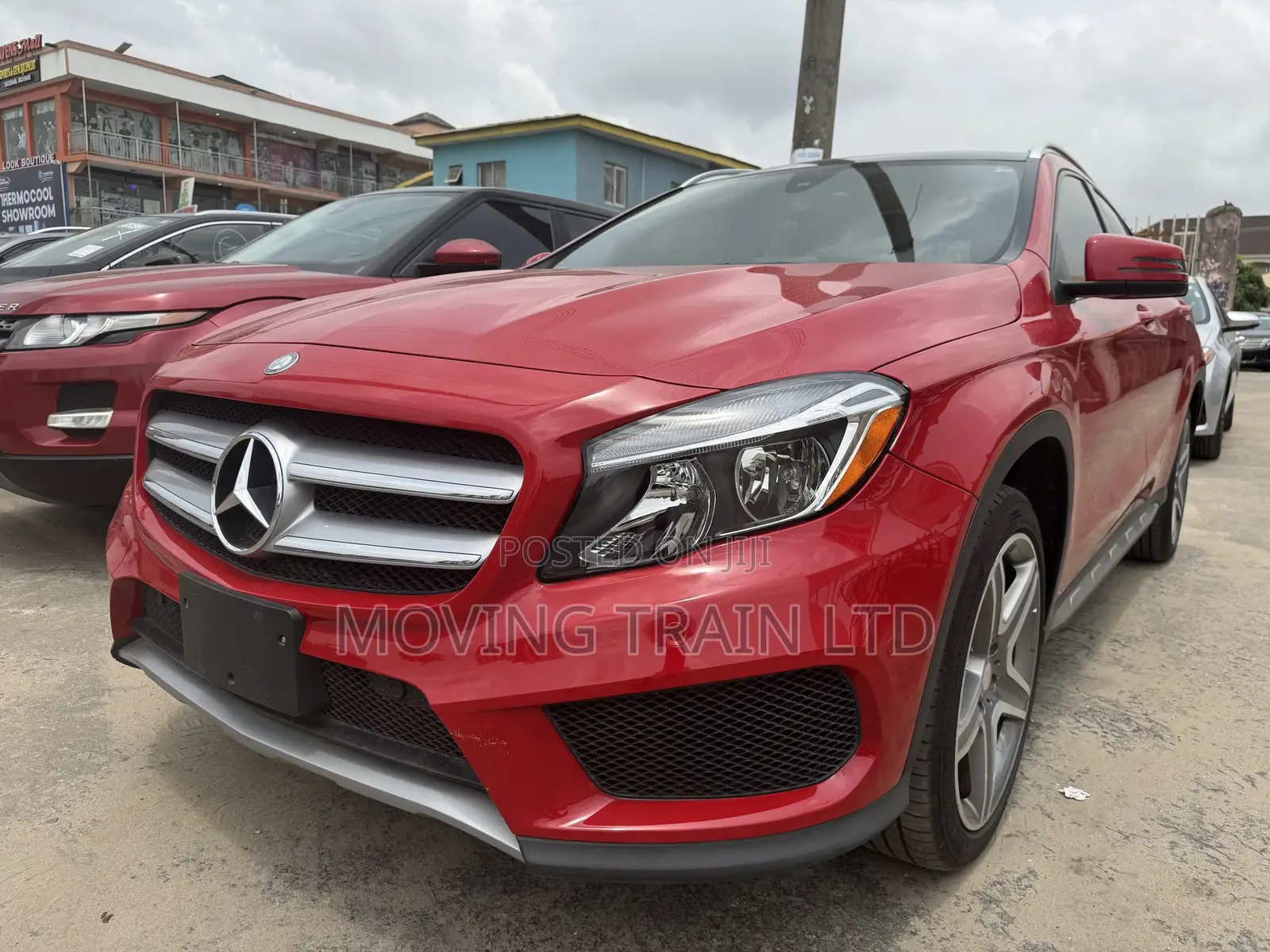 Mercedes-Benz GLA 250 2017 Red
