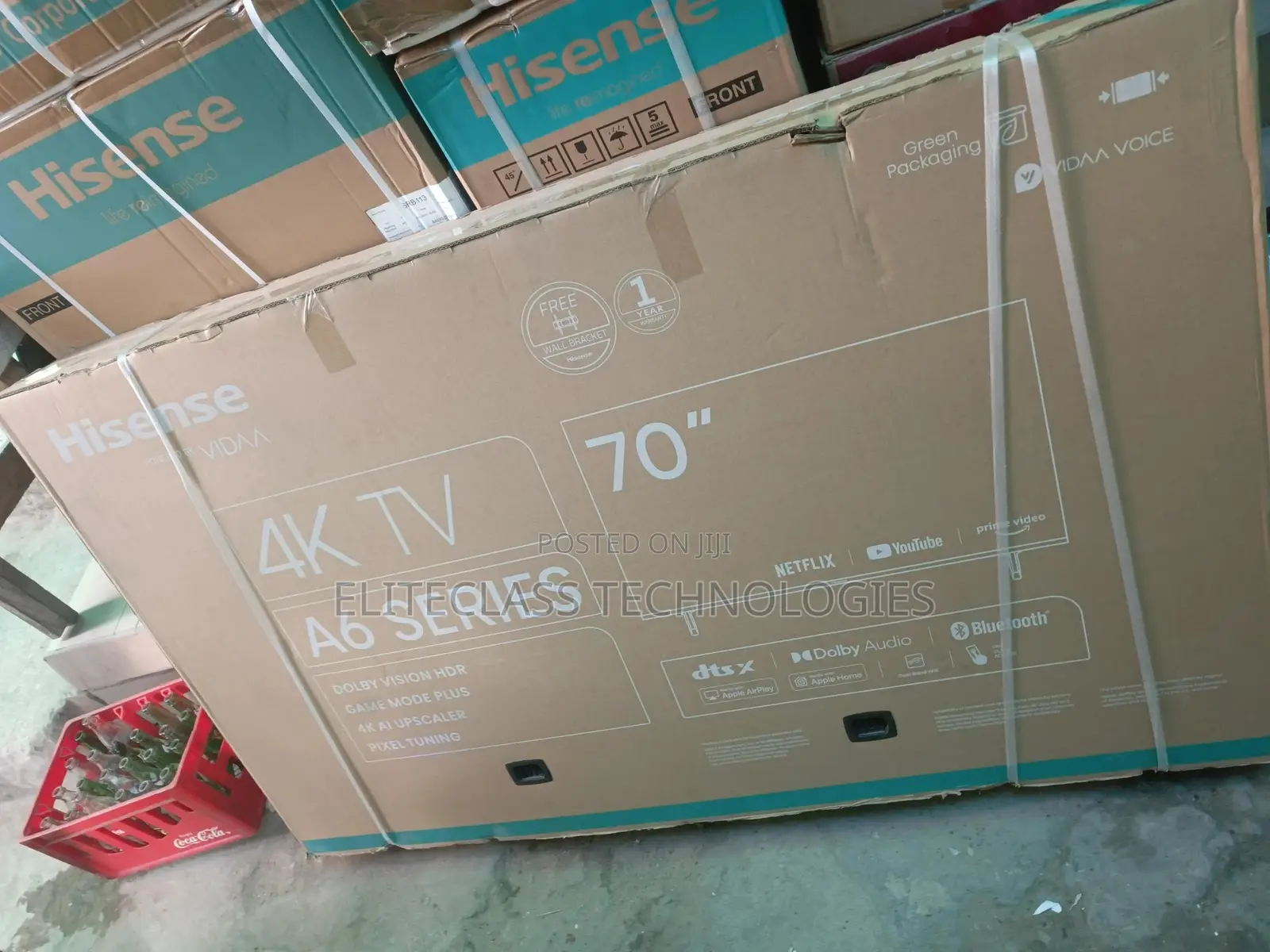 Advanced 70 Inches Hisense Smart Tv (Vidaa)