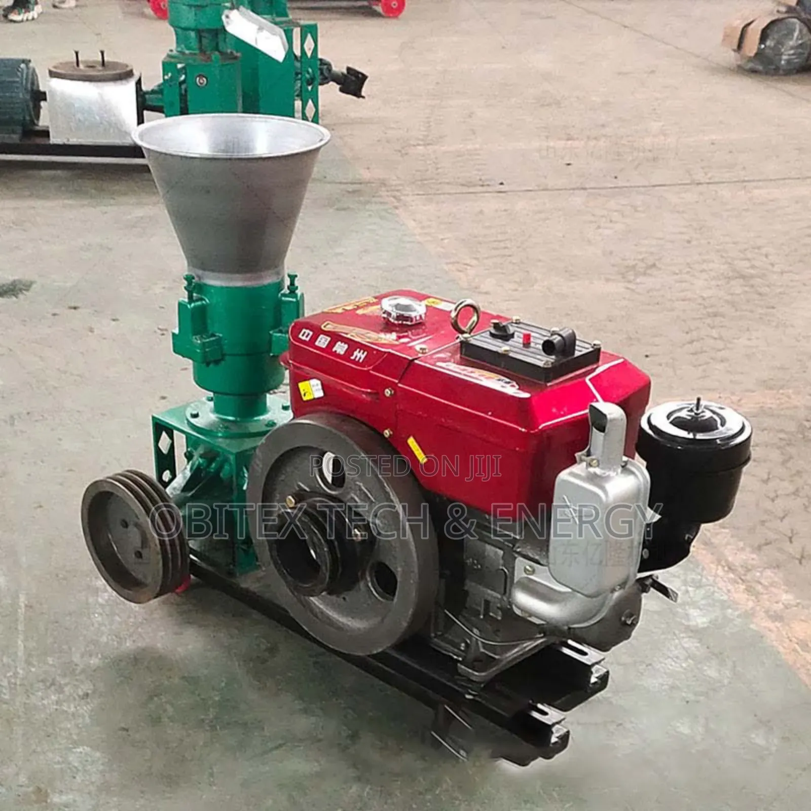 150kg Poultry Feed Pellet Mill Machine – Diesel Engine