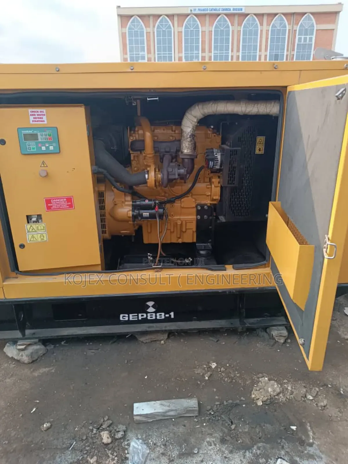 *Awoof: 20kva Mantrac Soundproof Generator 3.5m *Hours: