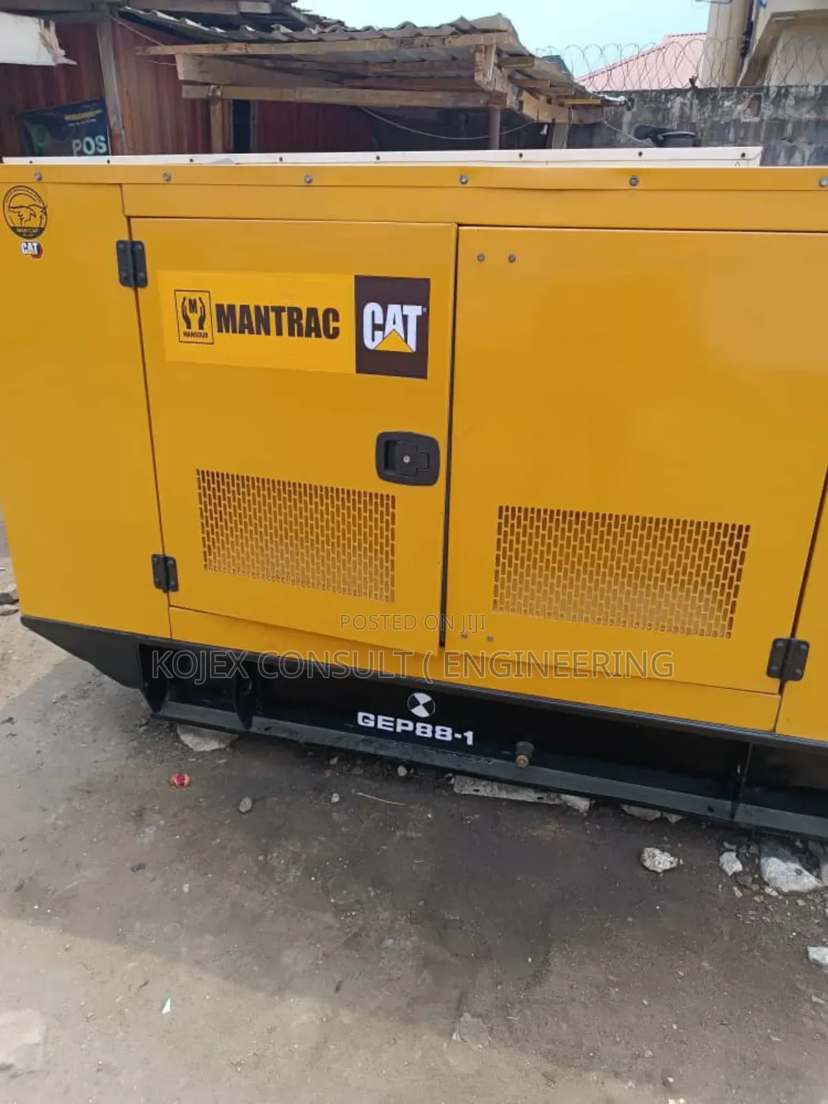 *Awoof: 20kva Mantrac Soundproof Generator 3.5m *Hours:
