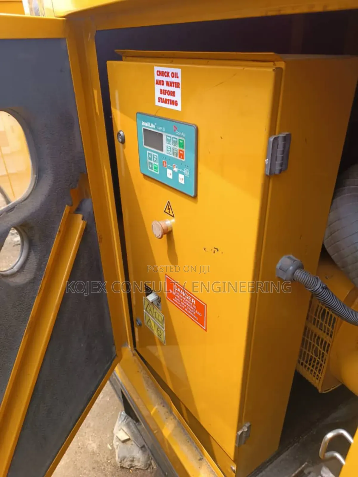 *Awoof: 20kva Mantrac Soundproof Generator 3.5m *Hours: