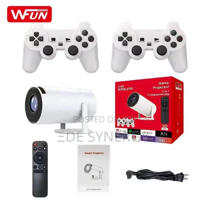 Mini Portable Smart Projector With Video Game Consoles
