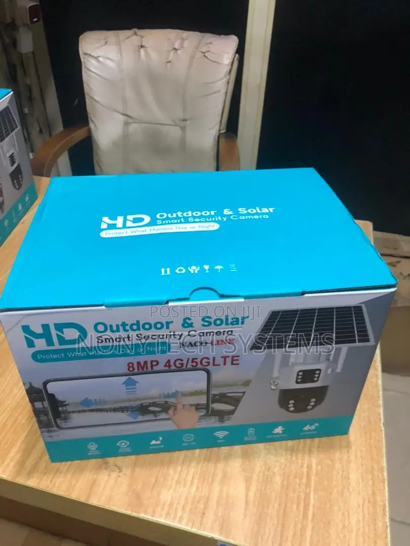 Dual Lens Solar Camera 4g