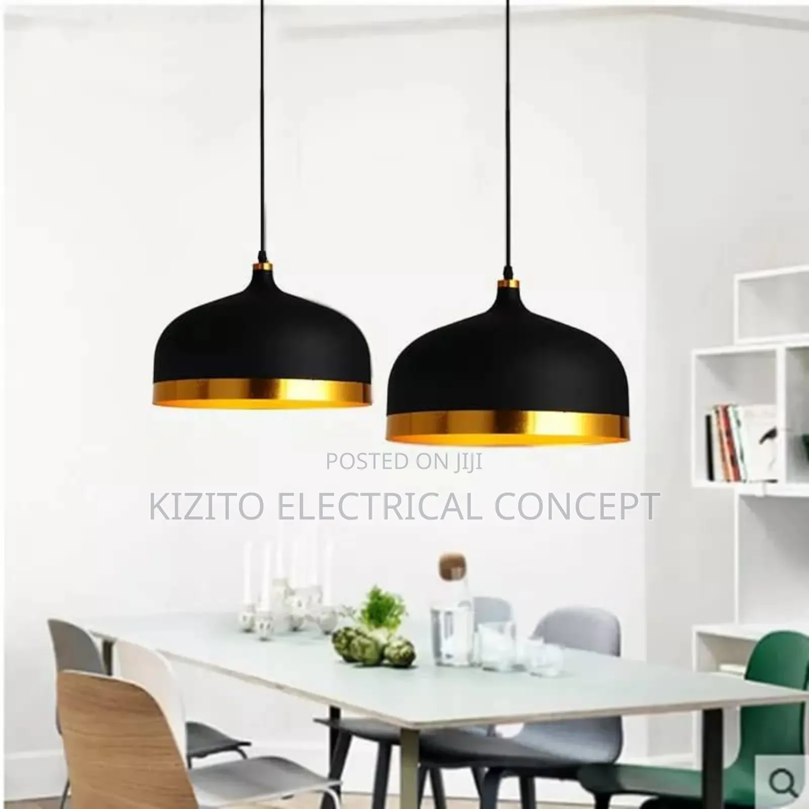Vintage Dining Kitchen Lustre Lamps