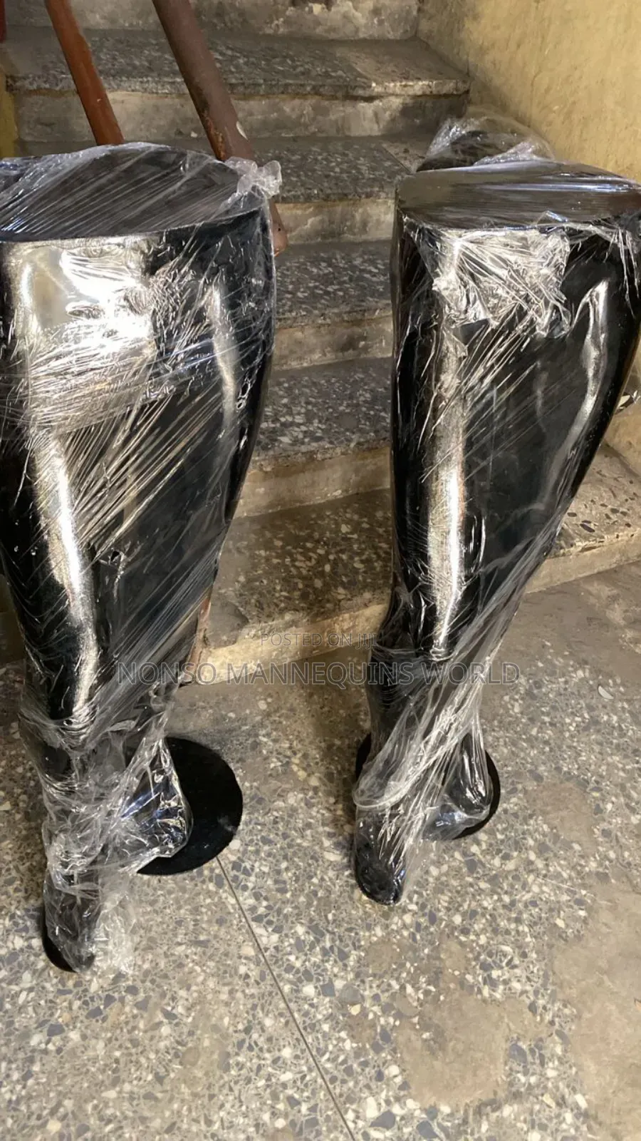 Fibre Waist Male Half Body Mannequin