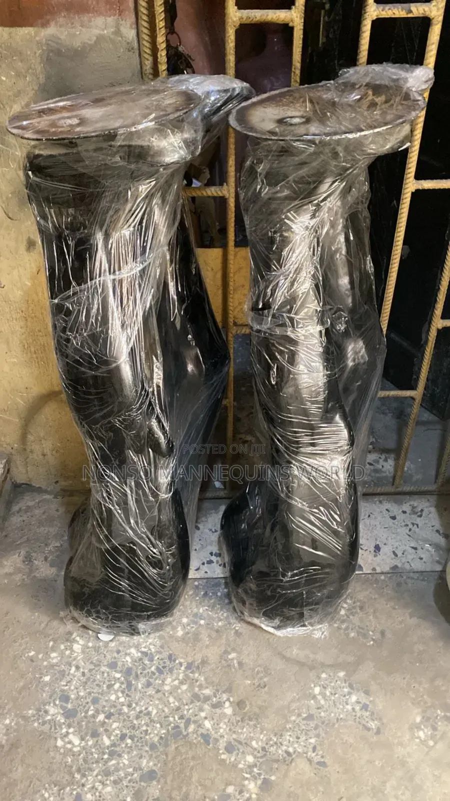 Fibre Waist Male Half Body Mannequin