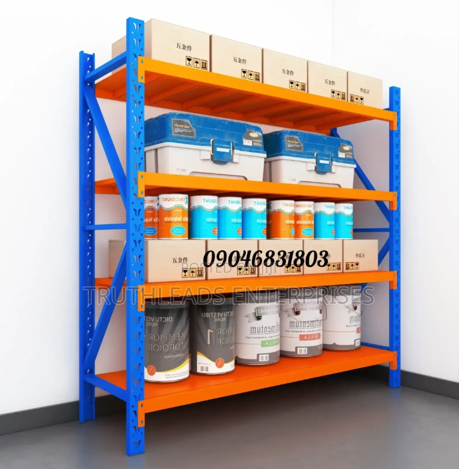 Industrial Medium Duty Metal Shelving