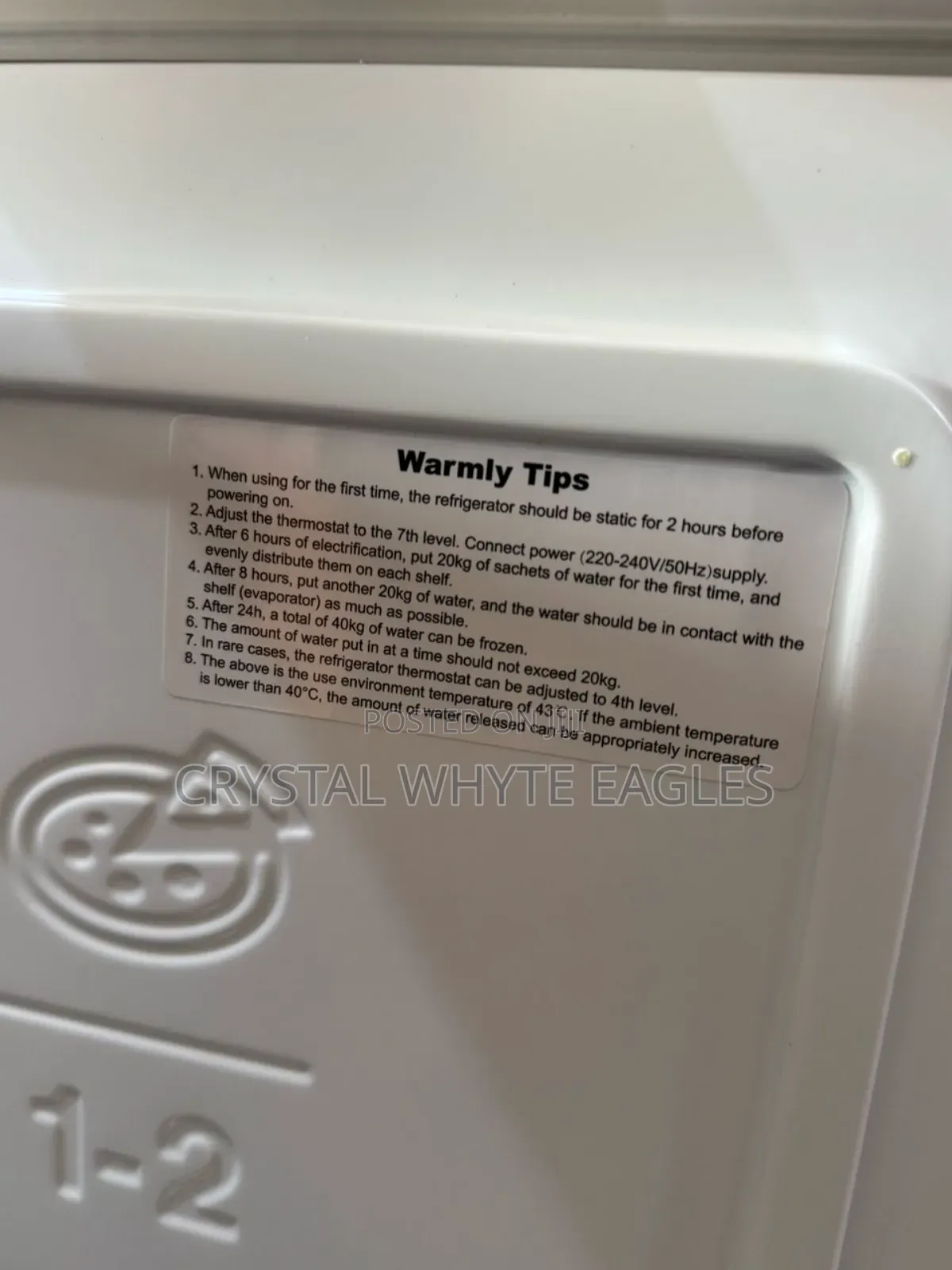 185l Solar Standing Freezer