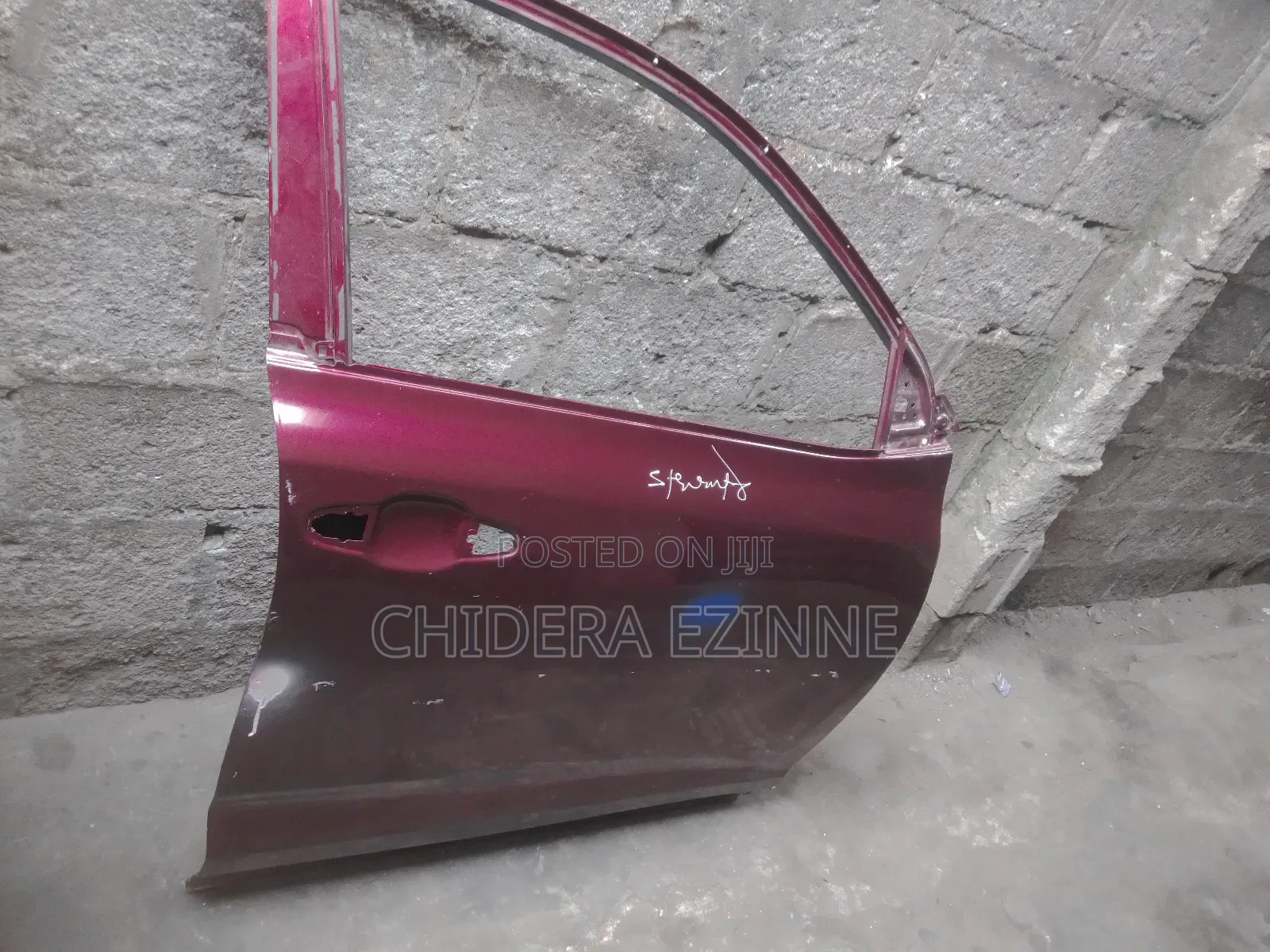 Toyota Highlander 2016 Model Front Door Right Side