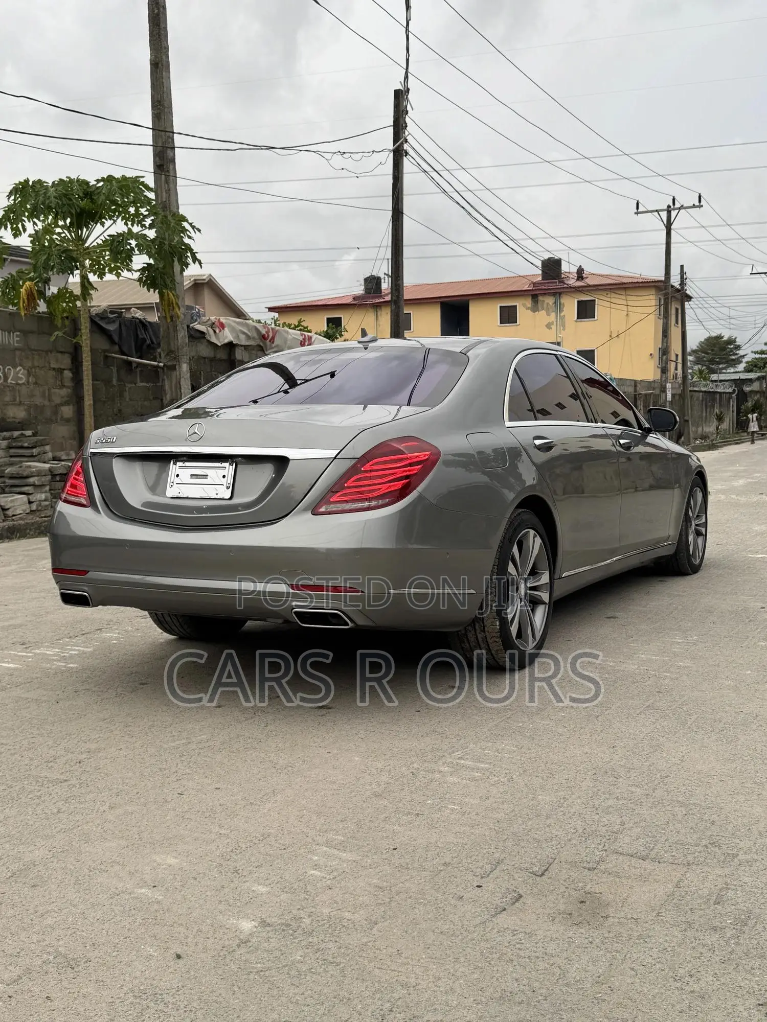 Mercedes-Benz S-Class S 550 4MATIC 2015 Gray