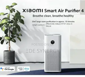Xiaomi Smart Air Purifier 4 Eu – Suitable for Area: 28-48m2.
