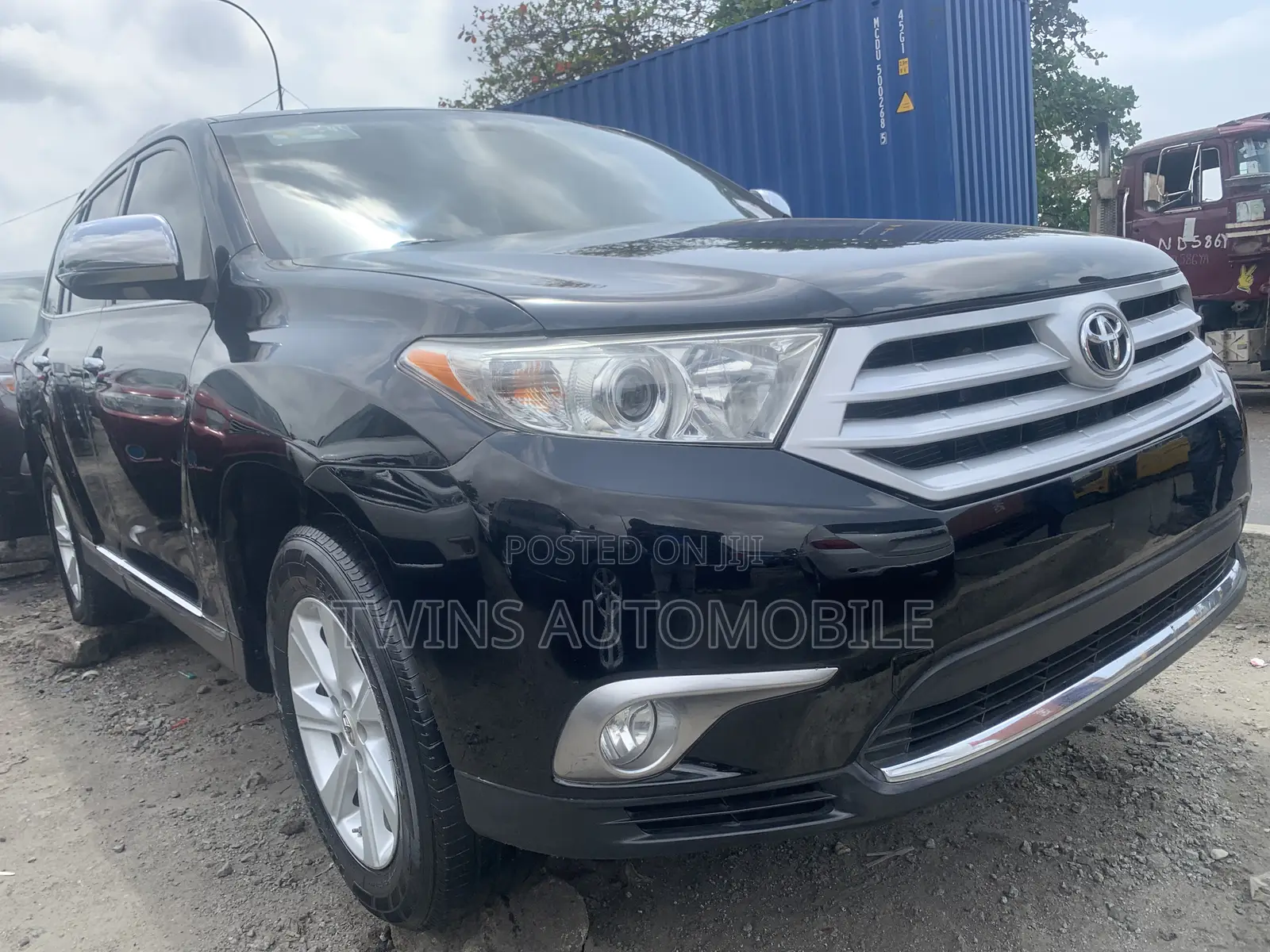 Toyota Highlander Limited 2012 Black