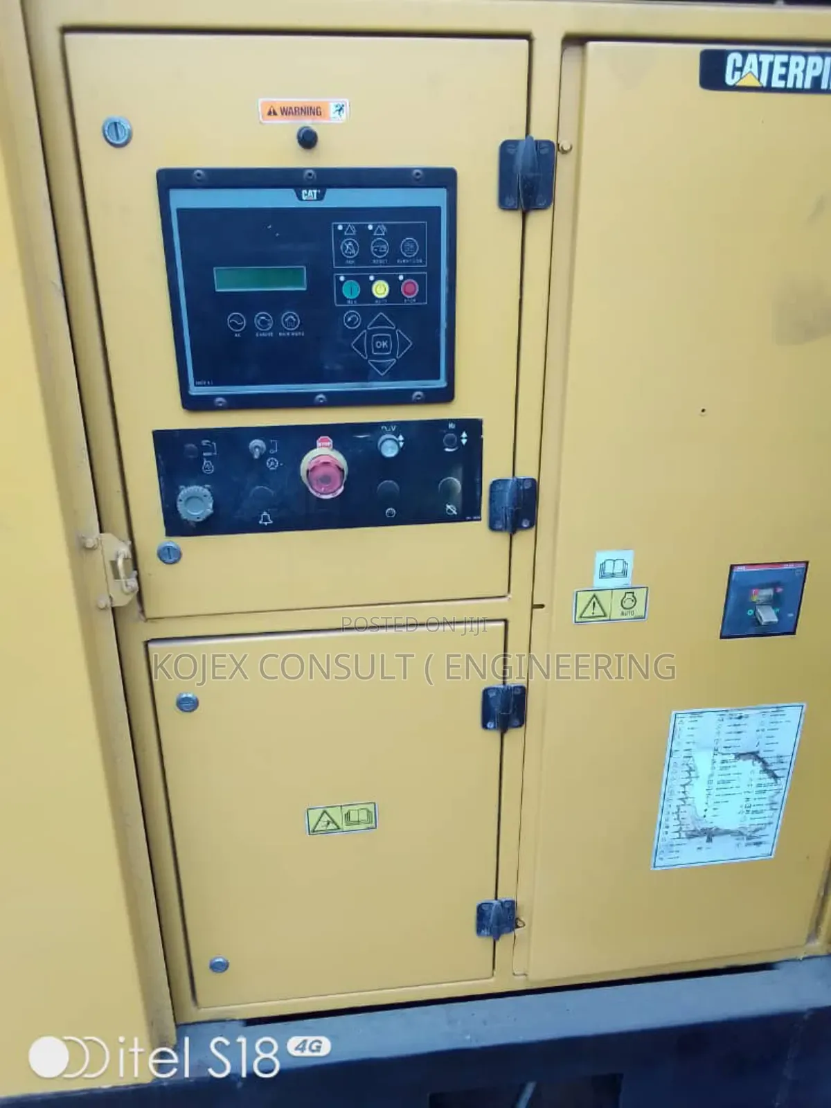 250kva Cat Soundproof Generator at 20m* *Hours: 60hr*
